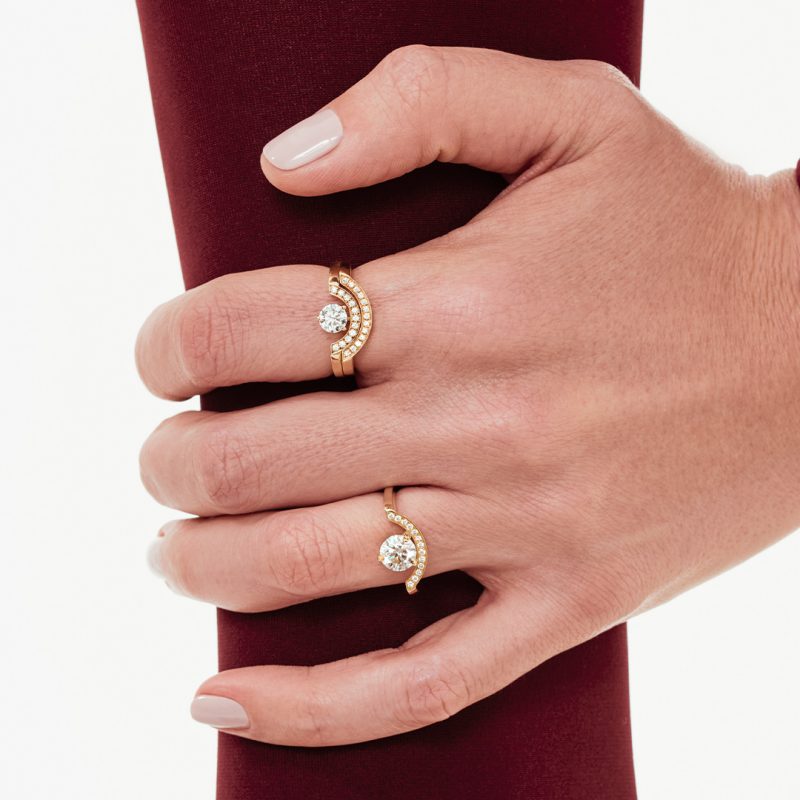 Bague_Intrepide_petit_arc_0.5ct_pavee_-_Or_jaune_18k_-_diamant_ethique_-_Loyale_Paris