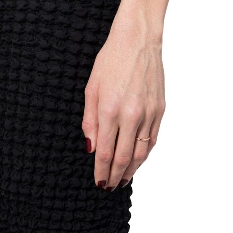 Union ring Absolu.e Twist 2mm - 18k rose gold 2